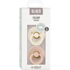 BIBS® Fopspeen Colour Symmetrische Speen Ivoor & Blush 6-18 Maanden, 2st. -Lief En Klein bibs fopspeen colour symmetrische speen ivoor amp blush 6 18 maanden 2st a390057 3