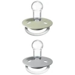 BIBS Fopspeen De Lux Sage / Cloud Glow 0-36 Mnd, 2 St. -Lief En Klein bibs fopspeen de lux sage cloud glow 0 36 mnd 2 st a320835 2
