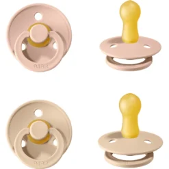 BIBS Soother Colour Blush / Vanille 0-6 Maanden, 4 St. -Lief En Klein bibs soother colour blush vanille 0 6 maanden 4 st a320975 2