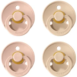 BIBS Soother Colour Blush / Vanille 0-6 Maanden, 4 St.