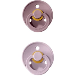 BIBS Soother Colour Dusky Lilac / Heather 6-18 Maanden, 2 Stuks. -Lief En Klein bibs soother colour dusky lilac heather 6 18 maanden 2 stuks a320783 3