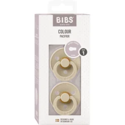 BIBS Soother Colour Vanille/Vanille 0-6 Maanden, 2 Stuks. -Lief En Klein bibs soother colour vanille vanille 0 6 maanden 2 stuks a345301 2