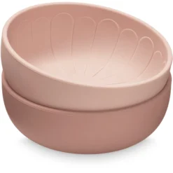 Cam Cam Copenhagen Cam Cam® COPENHAGEN Silicone Kom Bloem, Licht Roze, Set Van