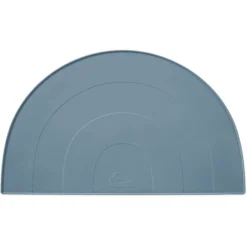 Cam Cam Copenhagen Cam Cam® COPENHAGEN Silicone Placemat Regenboog, In Middernacht Blauw
