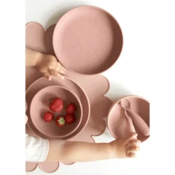 Cam Cam Copenhagen Cam Cam® COPENHAGEN Siliconen Lepel Bloem, Licht Roze, Set Van -Lief En Klein cam cam copenhagen siliconen lepel bloem licht roze set van a371044 3