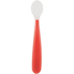 Chicco Lange Voedingslepel Rood Silicone Vanaf 6 Maanden -Lief En Klein chicco lange voedingslepel rood silicone vanaf 6 maanden a313962 2