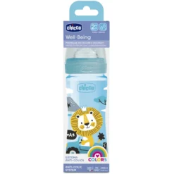 Chicco Well-Being Color Ed, 250ml, Gemiddelde Doorstroming, Jongen, 2M+ -Lief En Klein chicco well being color ed 250ml gemiddelde doorstroming jongen 2m a314006 2