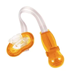 CURAPROX Baby Fopspeen Houder In Orange -Lief En Klein curaprox baby fopspeen houder in orange a309641 1