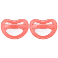 CURAPROX Baby Fopspeen Maat 0 Vanaf Het Begin In Orange Vanaf De 0. Maand, Duo