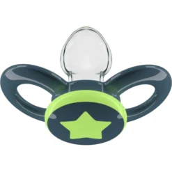 Dentistar Fopspeen Dag & Night Set, Blauw & Sterren 0-6 Maanden -Lief En Klein dentistar fopspeen dag amp night set blauw amp sterren 0 6 maanden a366521 3