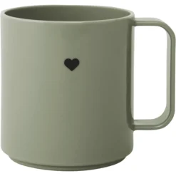 Design Letters Drinkbeker Mini Love Met Handvat In Forest Green 8 Design Letters Drinkbeker Mini Love Met Handvat In Forest Green -Lief En Klein design letters drinkbeker mini love met handvat in forest green a349196 3