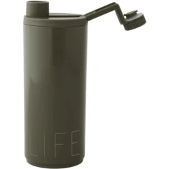 Design Letters Drinkfles Sports Life Olive 500 Ml -Lief En Klein design letters drinkfles sports life olive 500 ml a327268 2