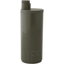 Design Letters Drinkfles Sports Life Olive 500 Ml -Lief En Klein design letters drinkfles sports life olive 500 ml a327268 4