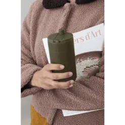 Design Letters Reismok 500ml In Olive -Lief En Klein design letters reismok 500ml in olive a349465 1