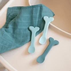 Done By Deer ™ Babylepel 3 Pack, Wally Blue -Lief En Klein done by deer babylepel 3 pack wally blue a404582 3