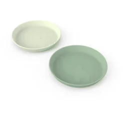 Done By Deer ™ Bord Kiddish 2-pack Elphee Groen -Lief En Klein done by deer bord kiddish 2 pack elphee groen a341385 2