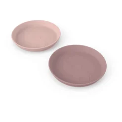 Done By Deer ™ Bord Kiddish 2-pack Elphee Roze -Lief En Klein done by deer bord kiddish 2 pack elphee roze a341383 2