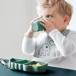 Done By Deer ™ Drinkbeker Mini Kleurenmix Blauw, Silicone 3-pack -Lief En Klein done by deer drinkbeker mini kleurenmix blauw silicone 3 pack a340595 2