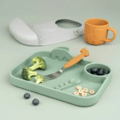 Done By Deer ™ Easy Grip Bestek Hert Friends Mosterdgeel -Lief En Klein done by deer easy grip bestek hert friends mosterdgeel a341314 3