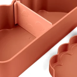 Done By Deer ™ Kiddish Lunch Box, Croco Papaya -Lief En Klein done by deer kiddish lunch box croco papaya a404689 2