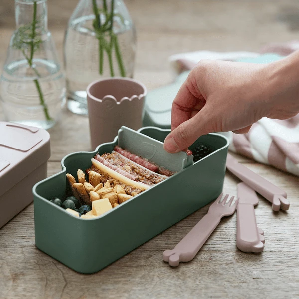 Lief En Klein -Lief En Klein done by deer kiddish lunch box croco papaya a404689 3