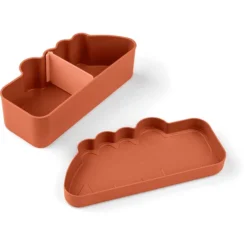 Done By Deer ™ Kiddish Lunch Box, Croco Papaya -Lief En Klein done by deer kiddish lunch box croco papaya a404689 4