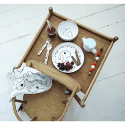 Done By Deer ™ Kinderbestek Dream Y Stippen Roze Van De 6e Maand -Lief En Klein done by deer kinderbestek dream y stippen roze van de 6e maand a286964 2