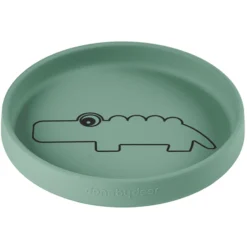 Done By Deer Kinderbordje Croco Groen Vanaf De 6e Maand -Lief En Klein done by deer kinderbordje croco groen vanaf de 6e maand a287165 3