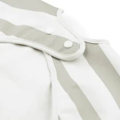 Done By Deer ™ Mouwzak Bib Stripes Sand -Lief En Klein done by deer mouwzak bib stripes sand a411149 2