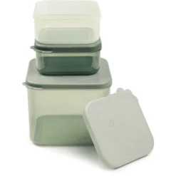 Done By Deer ™ Opslagcontainerset L, Elphee Groen -Lief En Klein done by deer opslagcontainerset l elphee groen a404587 3