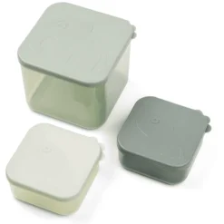 Done By Deer ™ Opslagcontainerset L, Elphee Groen -Lief En Klein done by deer opslagcontainerset l elphee groen a404587 4