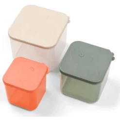 Done By Deer ™ Opslagcontainerset L, Elphee Kleurenmix