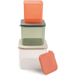 Done By Deer ™ Opslagcontainerset L, Elphee Kleurenmix -Lief En Klein done by deer opslagcontainerset l elphee kleurenmix a404589 4