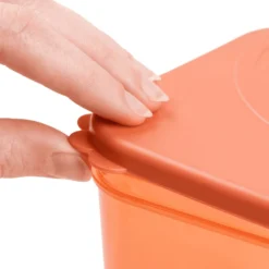 Done By Deer ™ Opslagcontainerset L, Elphee Papaya -Lief En Klein done by deer opslagcontainerset l elphee papaya a404588 2