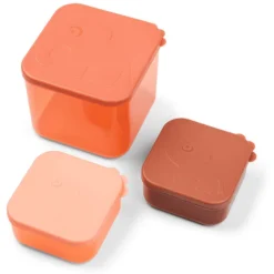 Done By Deer ™ Opslagcontainerset L, Elphee Papaya