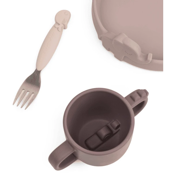 Done By Deer ™ Peekaboo Servies In Roze 5 Done By Deer ™ Peekaboo Servies In Roze - Afbeelding 5