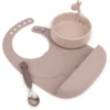 Done By Deer ™ Peekaboo Servies Set First Maaltijd In Roze