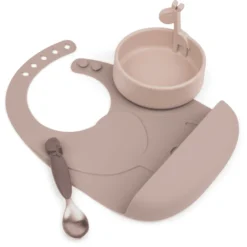 Done By Deer ™ Peekaboo Servies Set First Maaltijd In Roze