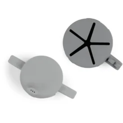 Done By Deer ™ Peekaboo Snack & Drink Beker Set Hert Friends Grijs -Lief En Klein done by deer peekaboo snack amp drink beker set hert friends grijs a341312 3