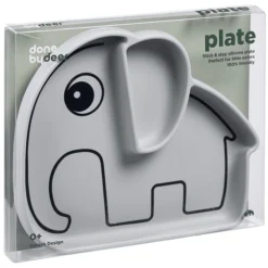 Done By Deer ™ Plate Stick & Stay Grijs Vanaf De 6e Maand -Lief En Klein done by deer plate stick amp stay grijs vanaf de 6e maand a281439 3