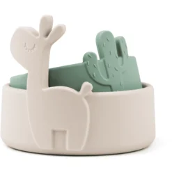 Done By Deer ™ Silicone Bowl 2 Pack Lalee Sand / Groen