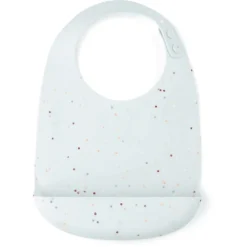 Done By Deer ™ Siliconen Slabbetje Confetti Blauw -Lief En Klein done by deer siliconen slabbetje confetti blauw a411209 3