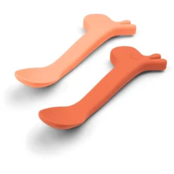 Done By Deer ™ Siliconenlepel 2 Pack, Lalee Papaya -Lief En Klein done by deer siliconenlepel 2 pack lalee papaya a404580 2