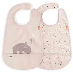 Done By Deer ™ Slab Met Klittenband Ozzo Roze -Lief En Klein done by deer slab met klittenband ozzo roze a341605 3