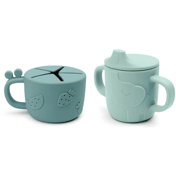 Done By Deer ™ Snack & Drink Beker Peekaboo Set Hert Friends Blauw 5 Done By Deer ™ Snack & Drink Beker Peekaboo Set Hert Friends Blauw - Afbeelding 5