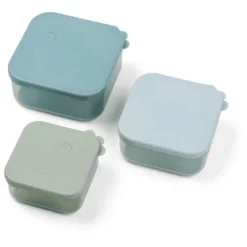 Done By Deer ™ Snack Box Set 3-Pack Herten Friends Blauw -Lief En Klein done by deer snack box set 3 pack herten friends blauw a404686 4