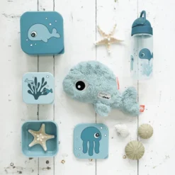 Done By Deer ™ Snack Box Set 3-pack Zee Friends In Blauw -Lief En Klein done by deer snack box set 3 pack zee friends in blauw a309024 3