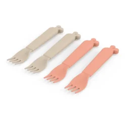 Done By Deer ™ Vorkenset Kiddish 4-pack Raffi Sand /Coral -Lief En Klein done by deer vorkenset kiddish 4 pack raffi sand coral a341401 2
