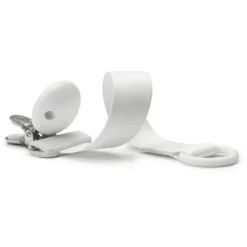 Elodie Fopspeenband Met Houtdetail, Vanille White -Lief En Klein elodie fopspeenband met houtdetail vanille white a372131 3