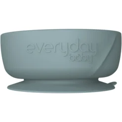 Everyday Baby Eetkom Met Zuignap Silicone, Harmony Green